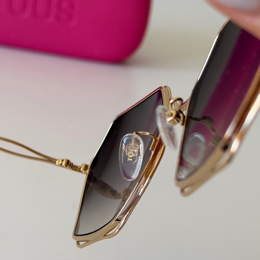 New, Tous STO445 0300, Gold Frame, Authentic - Picture 12 of 12